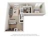 Hite Floor Plan Hite Floor Plan at 310 @ Nulu Apartments, Louisville, KY, 40202